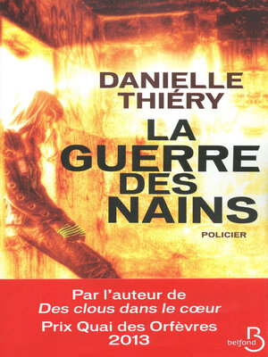 cover image of La guerre des nains